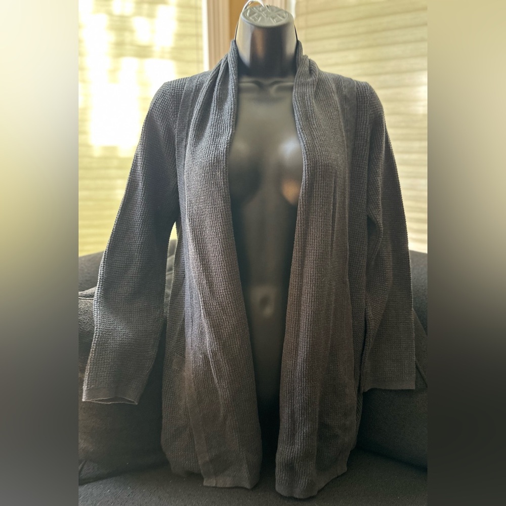 GAP Maternity 100% cotton charcoal grey women's cardigan